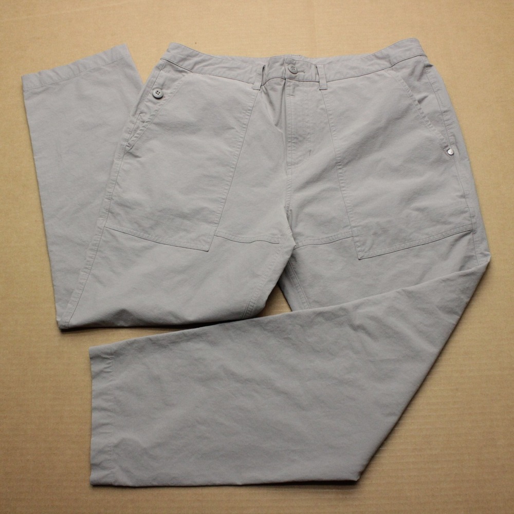 Vuori Barren Performance Pants Mens 35x29 Gray Straight Fit Workwear Outdoor